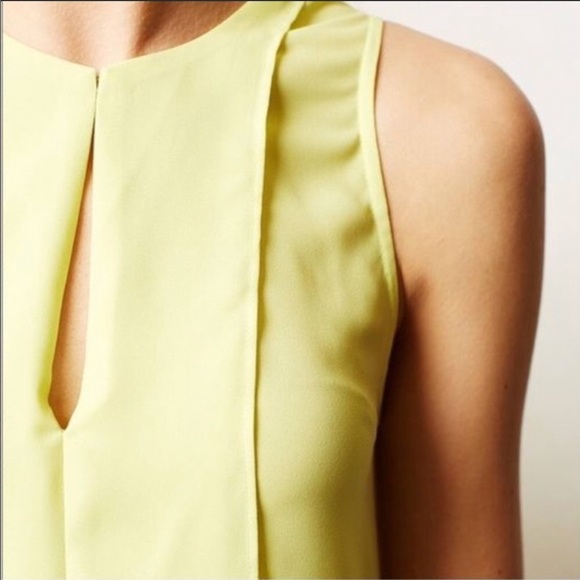 Anthropologie Maeve key hole high low top size S - Picture 2 of 8